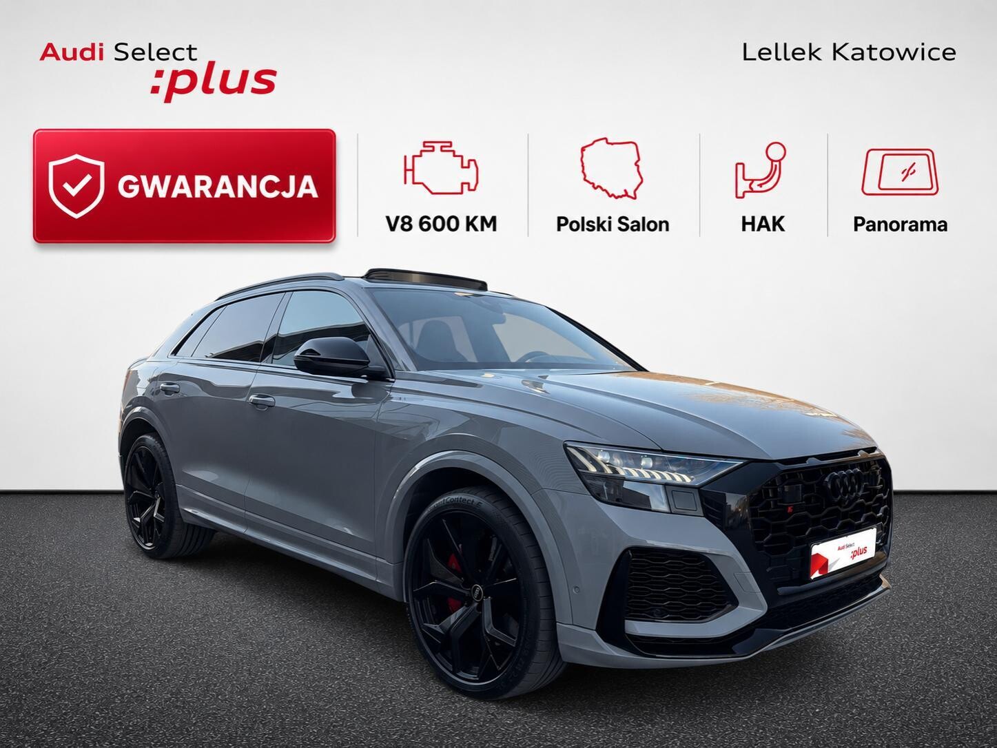 Audi RS Q8 Q8 quattro RS Q8 441(600) kW(KM) tiptronic